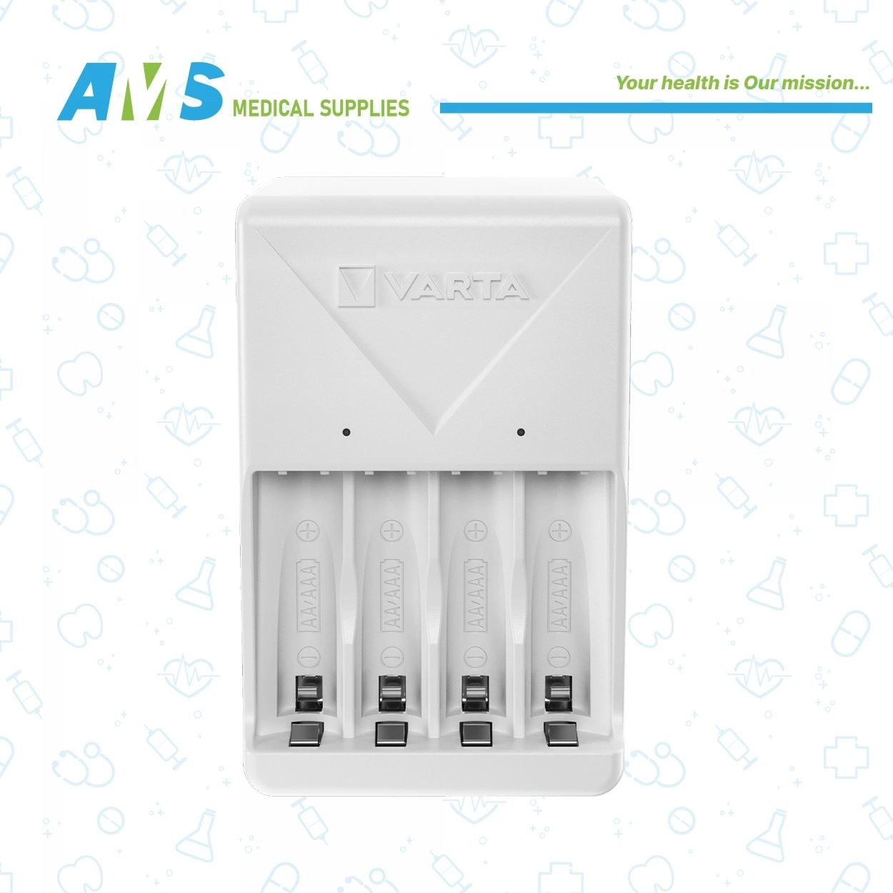 Varta Plug Charger EU With 4 x AA 2100 mAh-2