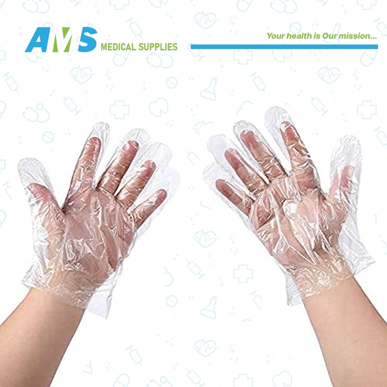 4M Plastic Gloves 200 Pcs-4