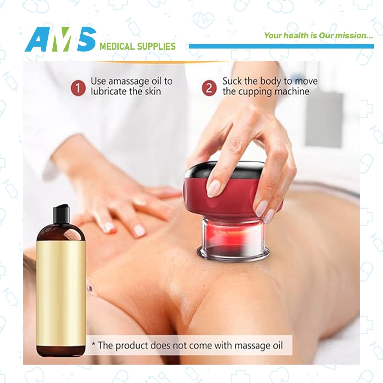 Mas-122 Hegama Intelligent Breathing Cupping Massage Instrument -9