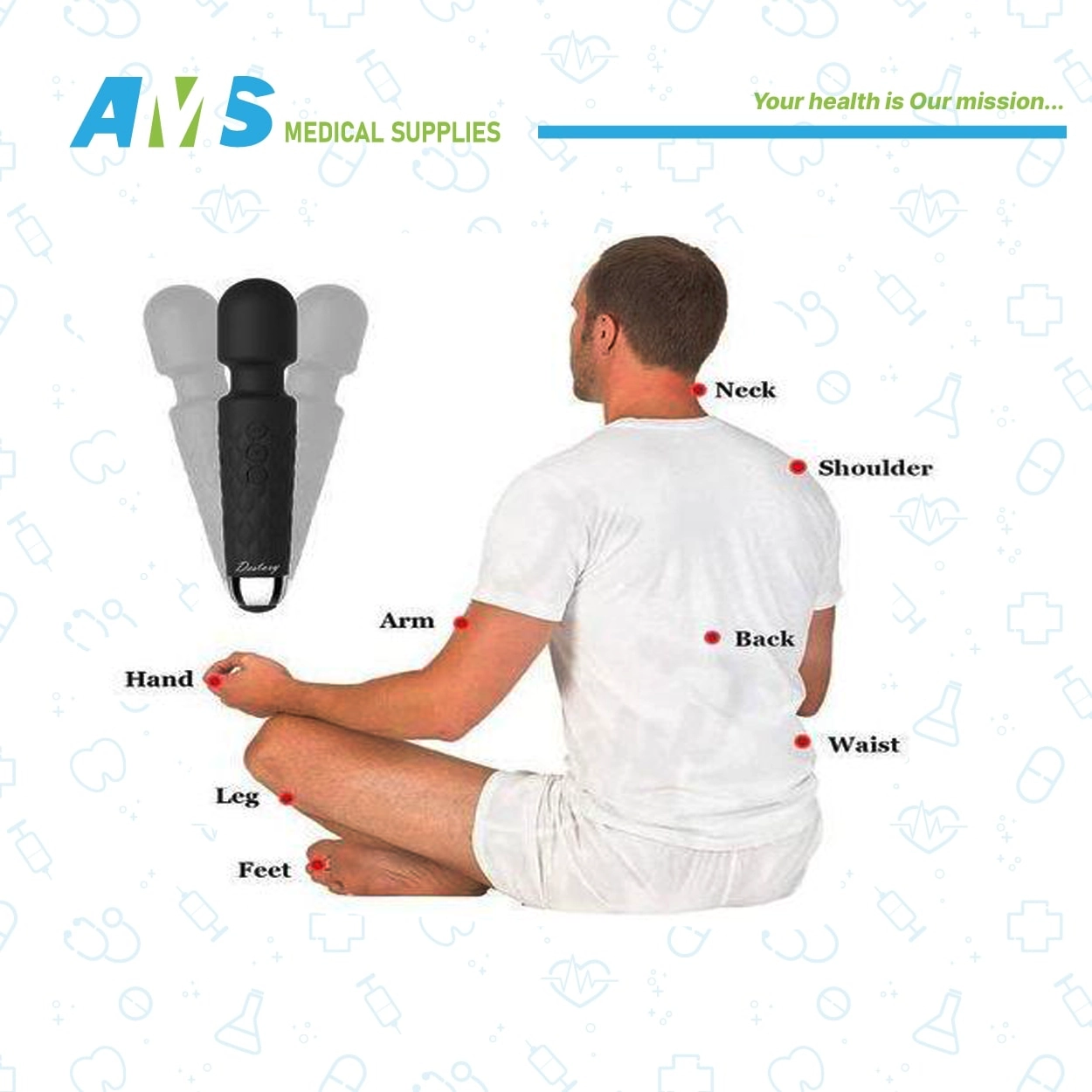 Cordless Wand Massager -3