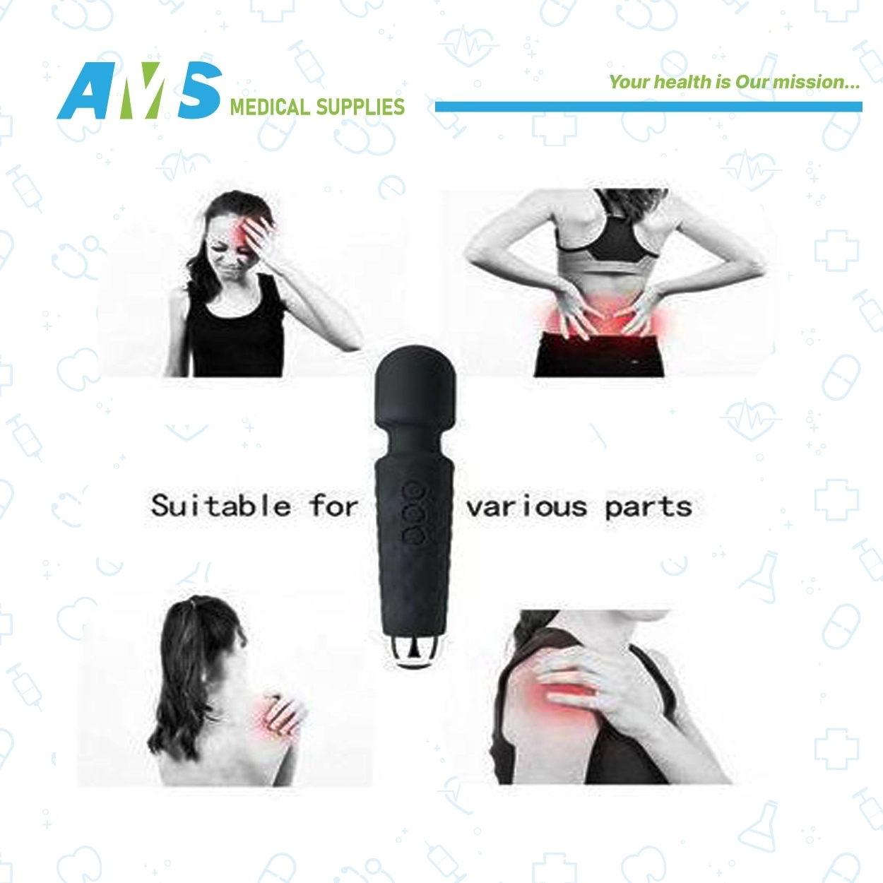 Cordless Wand Massager -4