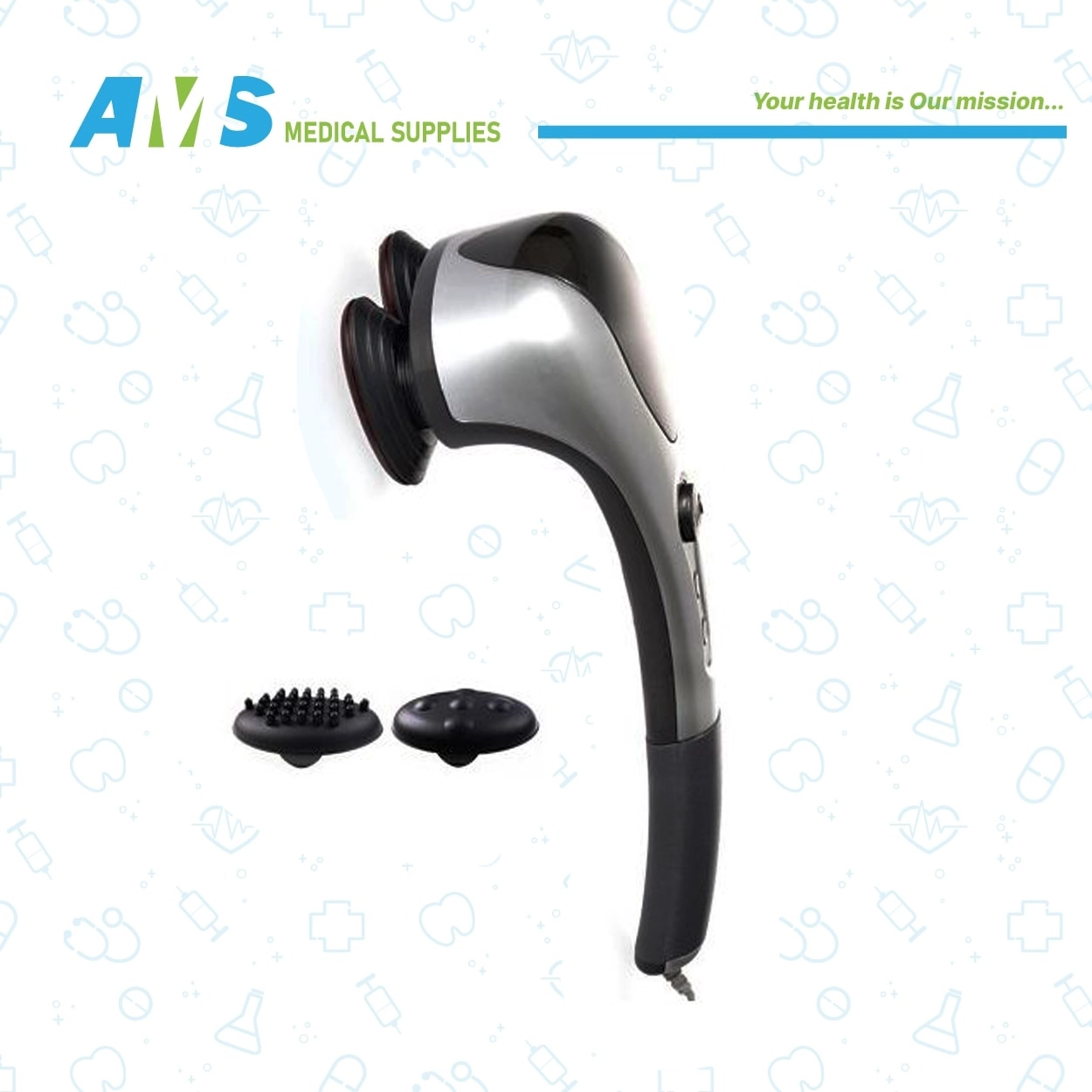 Mas-2000 Double Heads HEA Ting Massager-9