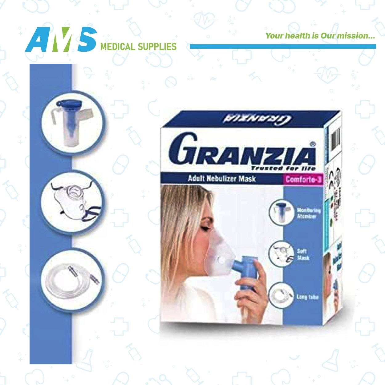 Granzia Adult Nebulizer Mask-2