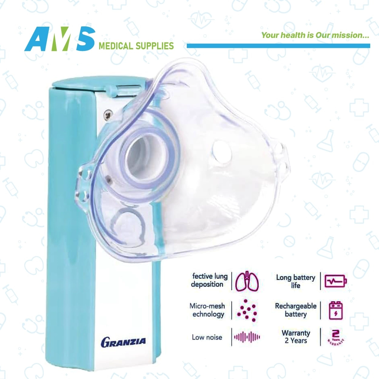 Granzia Pure Mesh Nebulizer-4