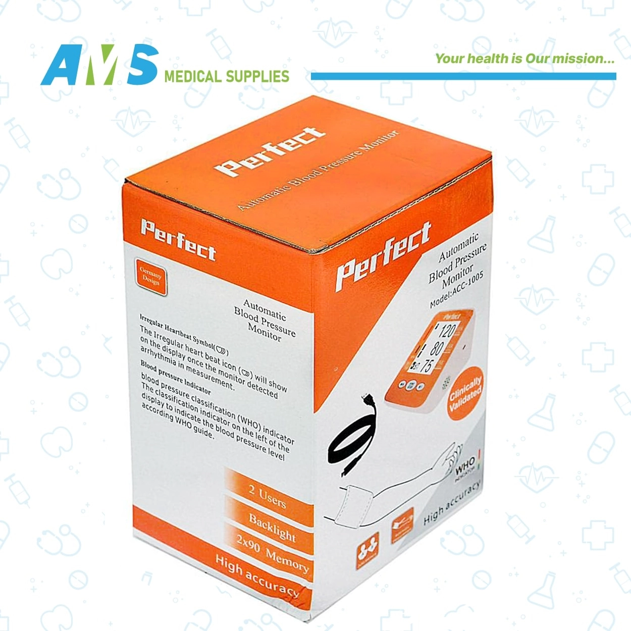 Perfect Automatic Blood Pressure Monitor -5