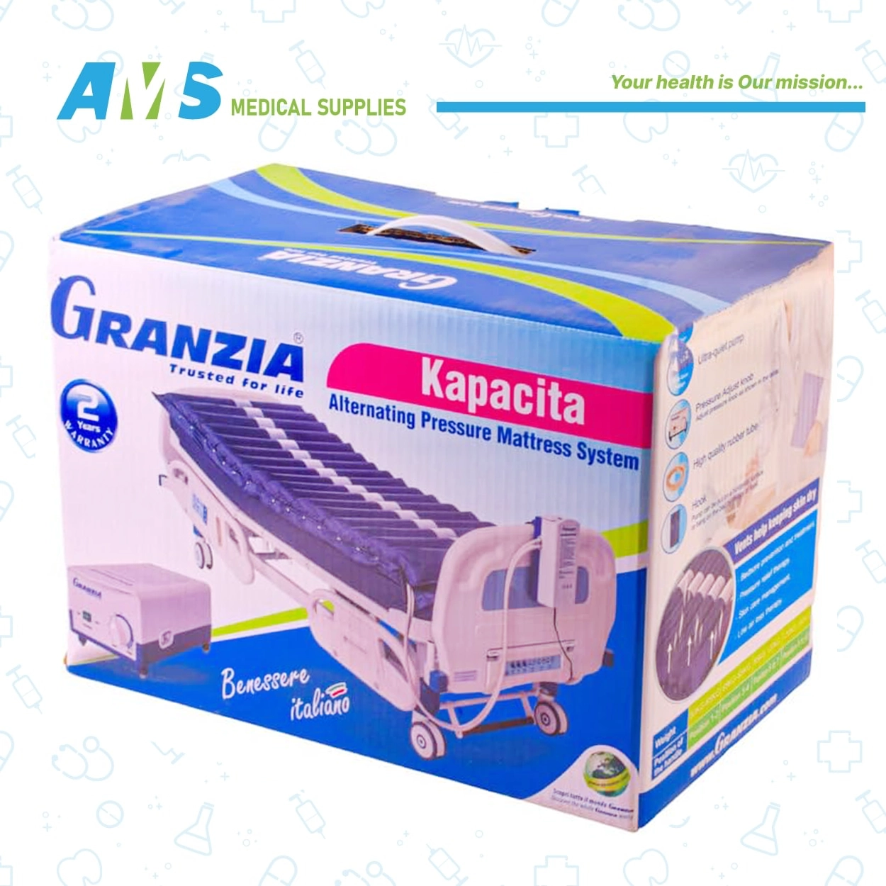 Granzia-Kapacita-Alternating-Pressure-Mattress-System-2