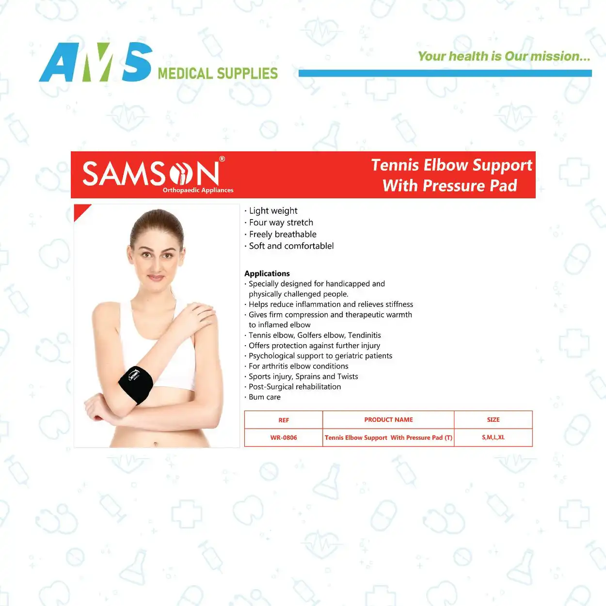 Samson-Tennis-Elbow-Support-With-Pressure-Pad-Size-S