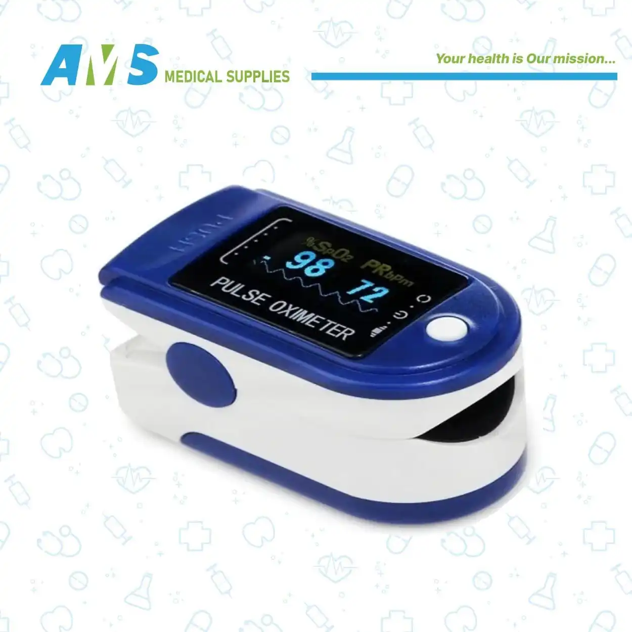 CMS50D جهاز قياس الأكسجين من كونتيك