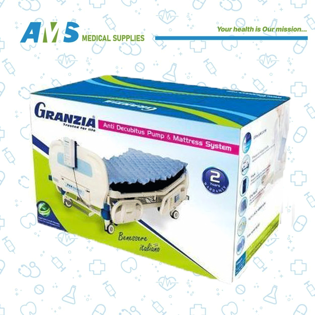 Granzia-Aerowave-Medical-Air-Mattress