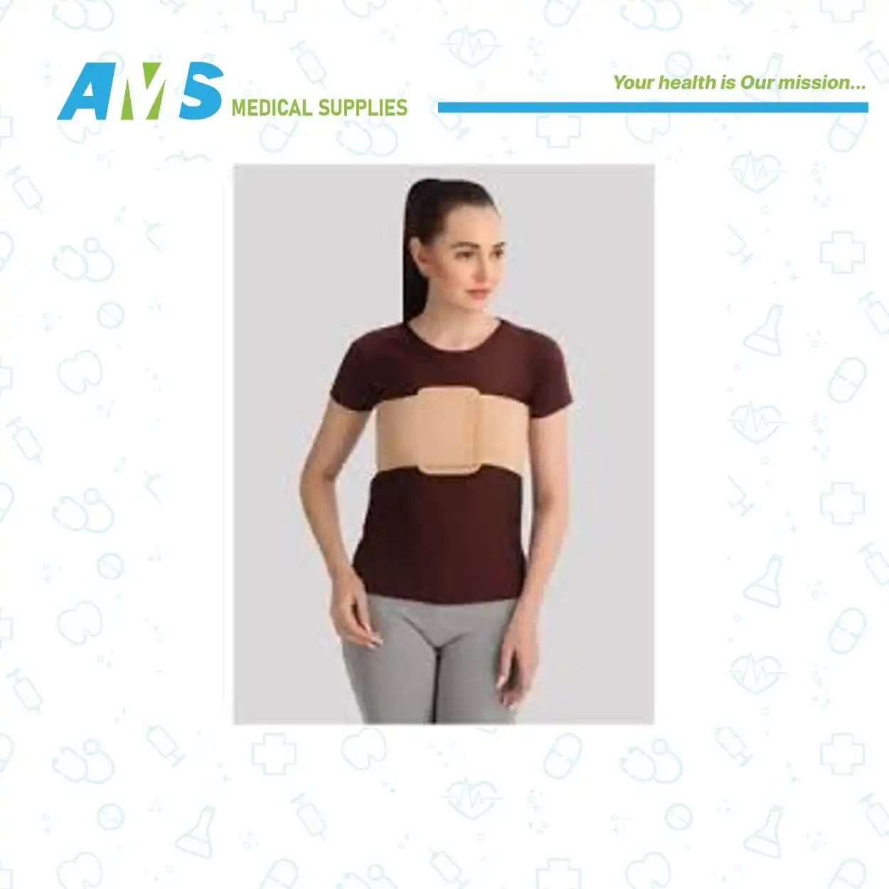 Hi-Medic-Chest-Belt-For-Women-Size-XXXXL