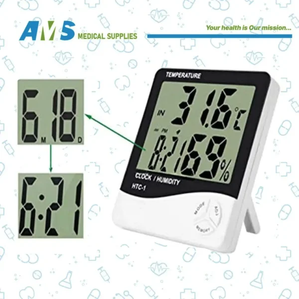 جهاز لقياس مستوى الرطوبة ودرجة الحرارة